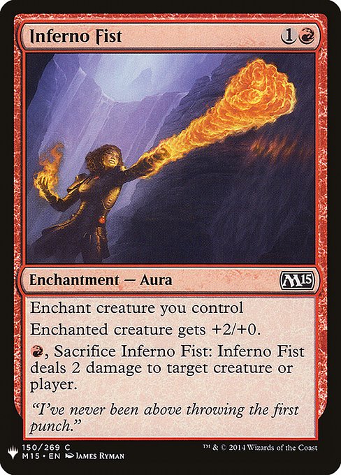 Inferno Fist M15-150