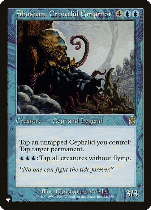 Aboshan, Cephalid Emperor ODY-58