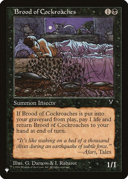 Brood of Cockroaches VIS-53