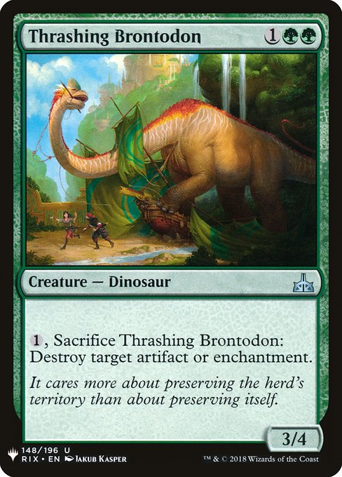 Thrashing Brontodon RIX-148