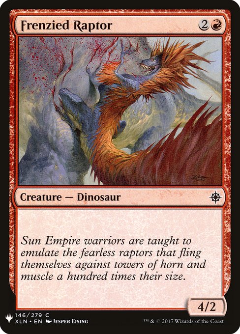 Frenzied Raptor XLN-146