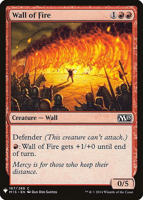 Wall of Fire M15-167