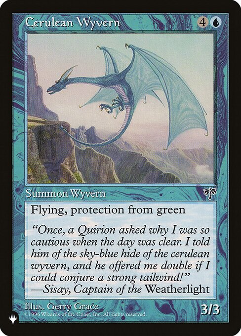 Cerulean Wyvern MIR-57