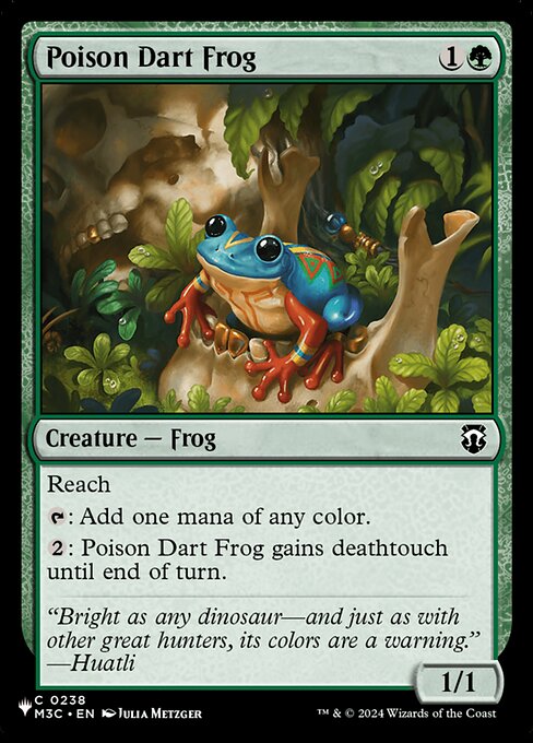 Poison Dart Frog M3C-238