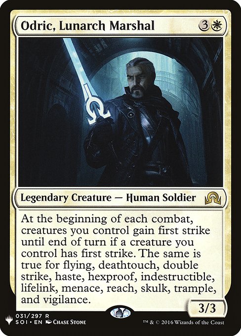Odric, Lunarch Marshal SOI-31