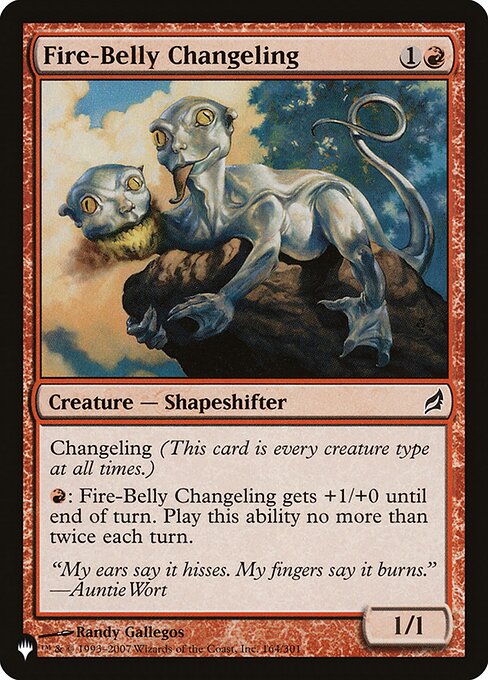 Fire-Belly Changeling LRW-164