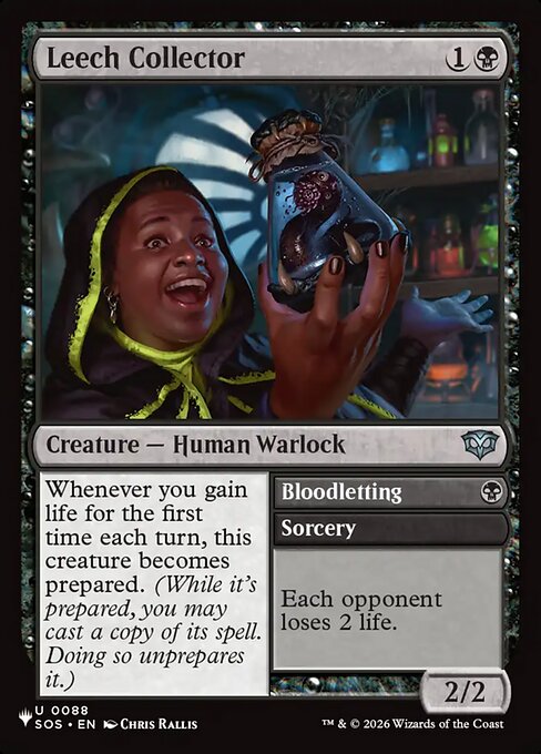 Leech Collector // Bloodletting SOS-88