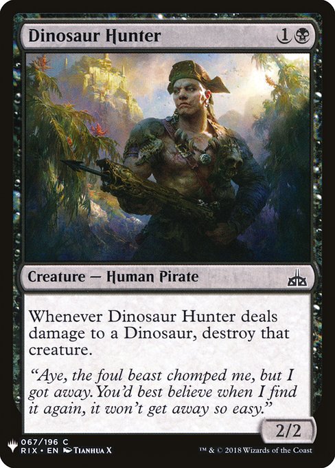 Dinosaur Hunter RIX-67
