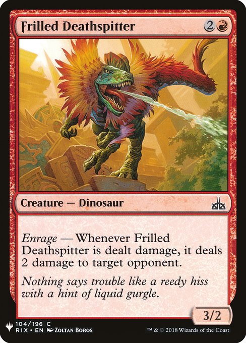 Frilled Deathspitter RIX-104