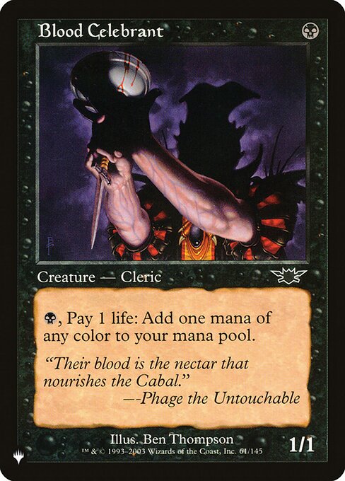 Blood Celebrant LGN-61