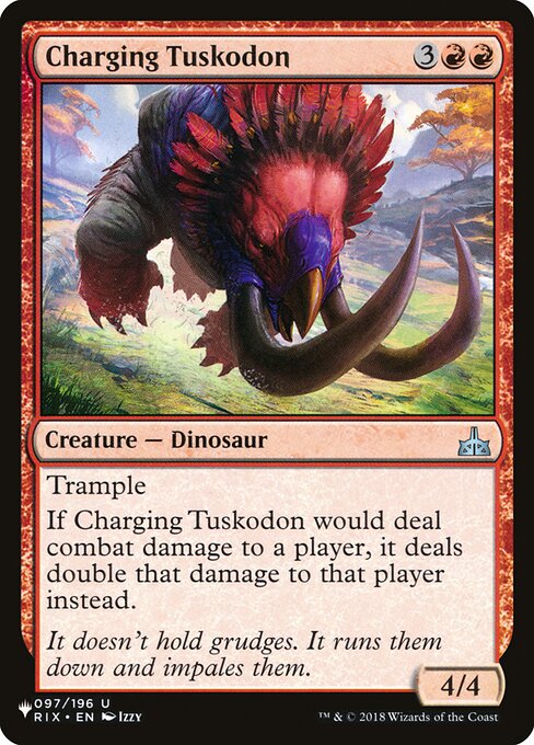 Charging Tuskodon RIX-97