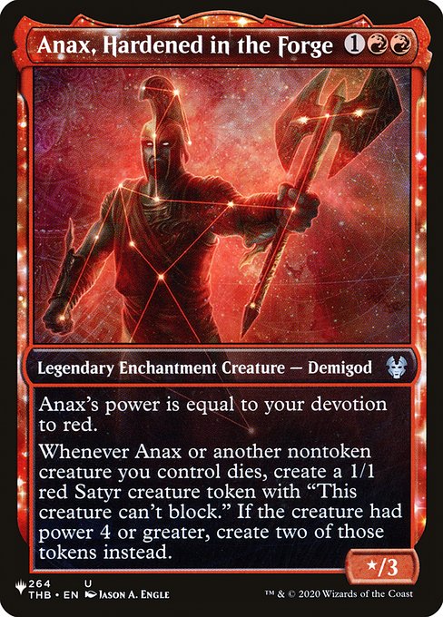 Anax, Hardened in the Forge THB-264