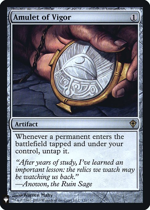 Amulet of Vigor WWK-121