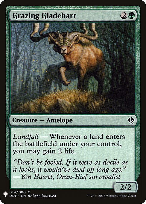 Grazing Gladehart DDP-14