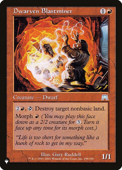 Dwarven Blastminer ONS-199