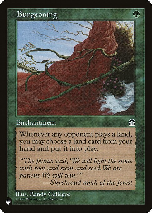 Burgeoning STH-102