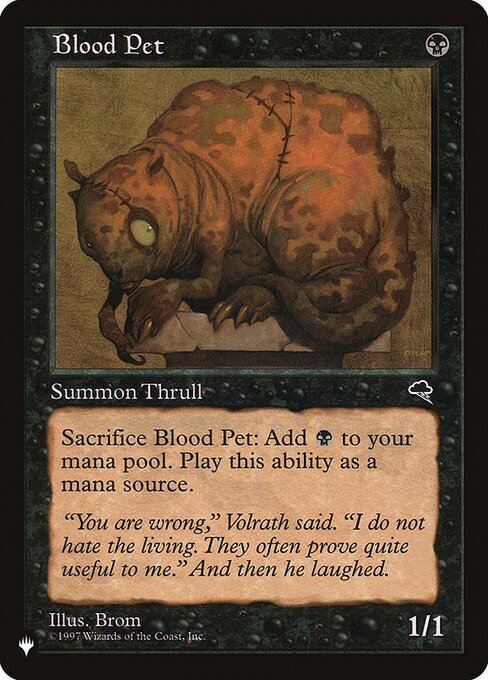 Blood Pet TMP-109