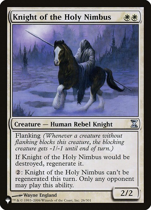 Knight of the Holy Nimbus TSP-26