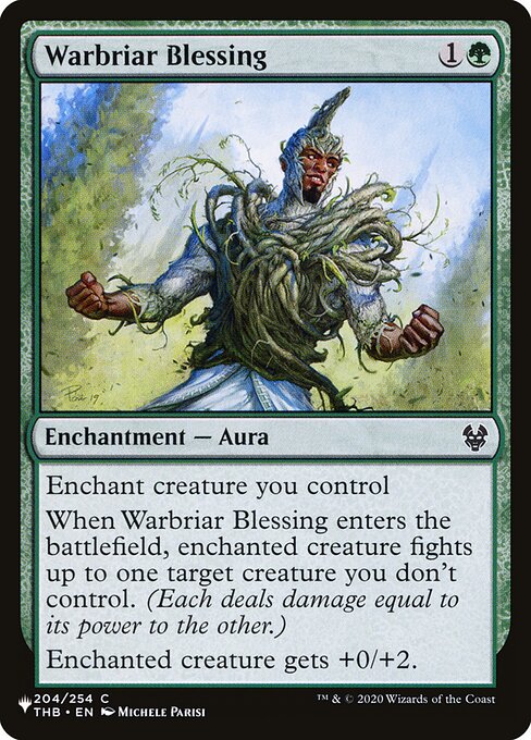 Warbriar Blessing THB-204