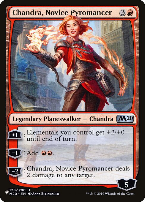 Chandra, Novice Pyromancer M20-128