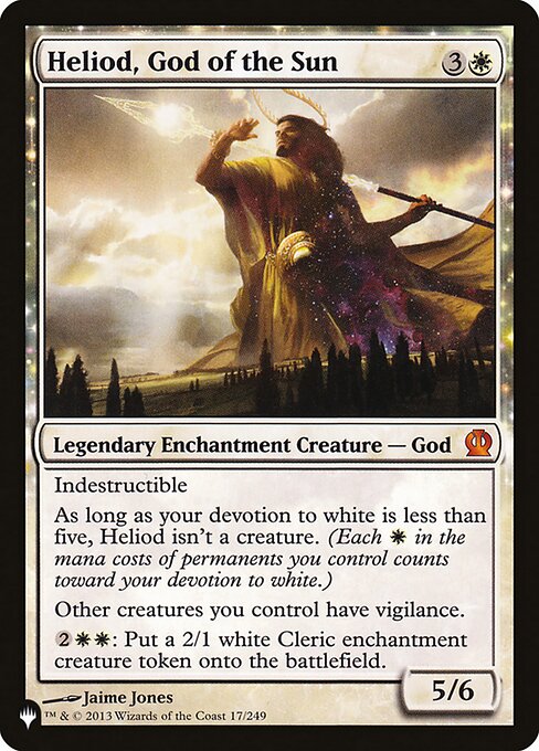 Heliod, God of the Sun THS-17