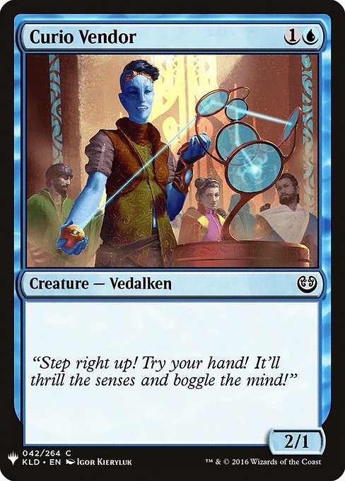 Curio Vendor KLD-42