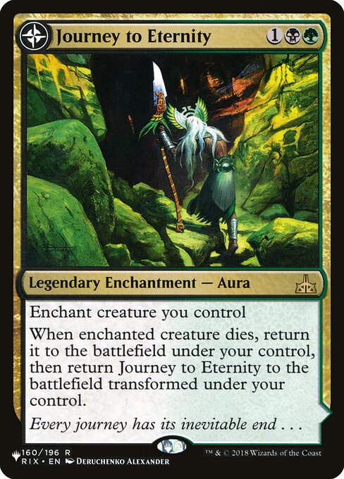 Journey to Eternity // Atzal, Cave of Eternity RIX-160