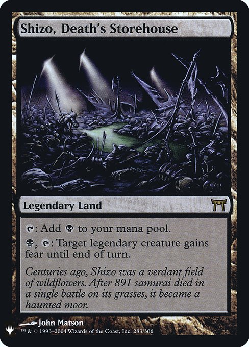 Shizo, Death's Storehouse CHK-283
