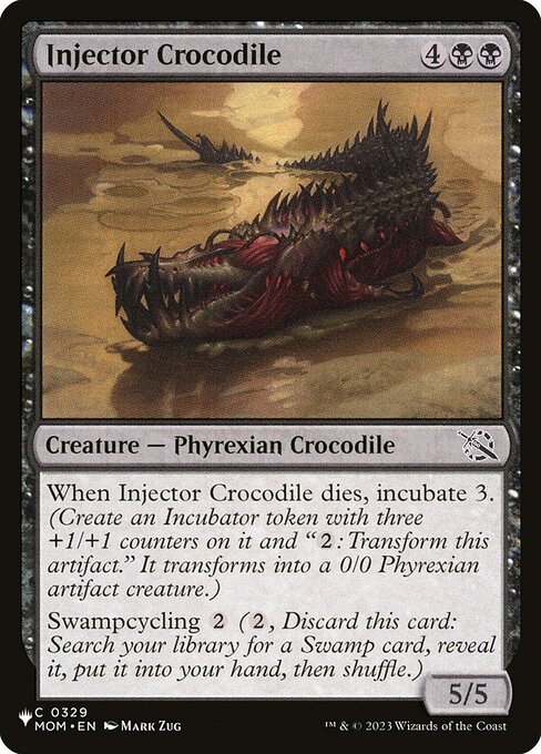 Injector Crocodile MOM-329