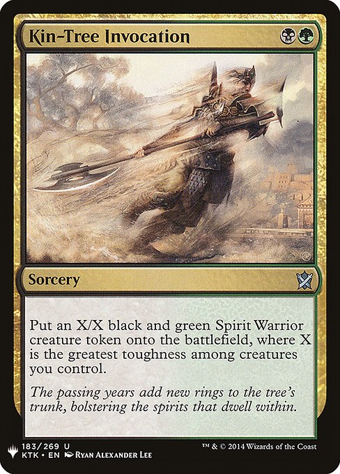 Kin-Tree Invocation KTK-183