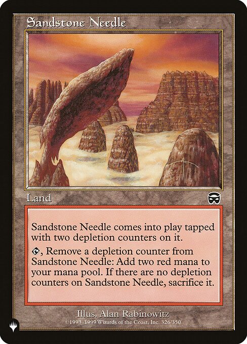 Sandstone Needle MMQ-326