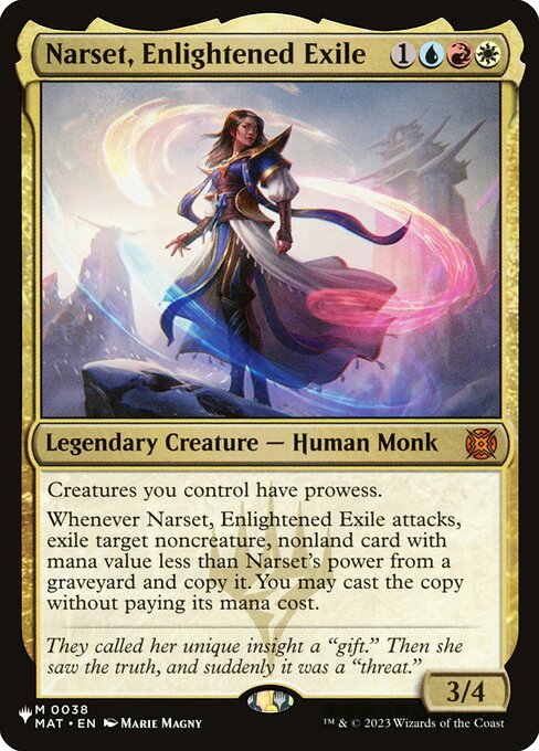 Narset, Enlightened Exile MAT-38