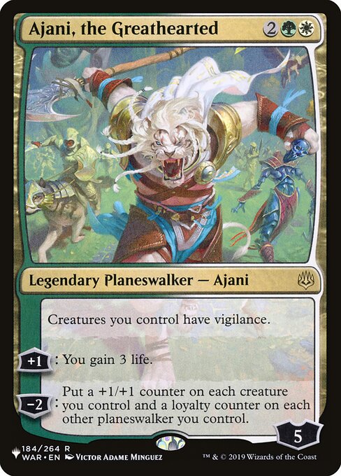 Ajani, the Greathearted WAR-184