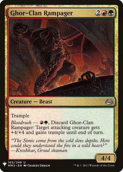 Ghor-Clan Rampager MM3-165