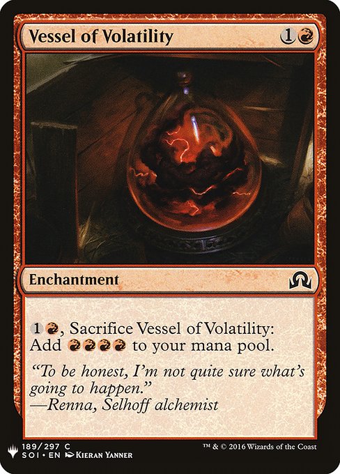Vessel of Volatility SOI-189