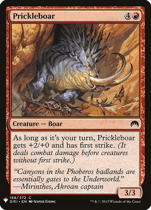 Prickleboar ORI-158