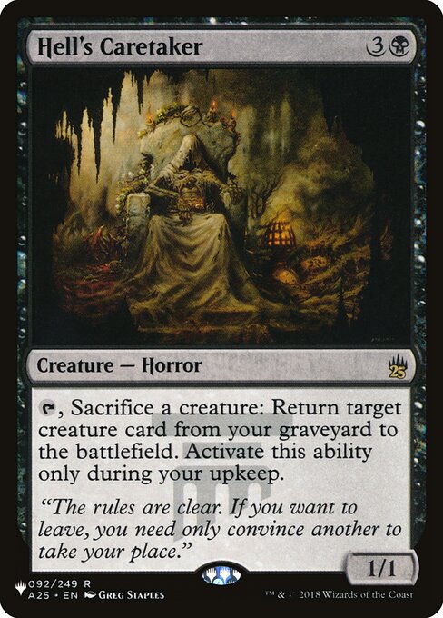 Hell's Caretaker A25-92