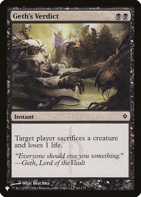 Geth's Verdict NPH-61