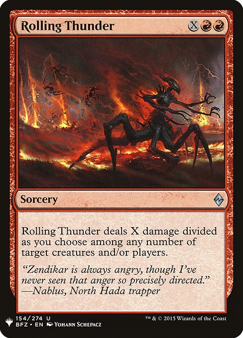 Rolling Thunder BFZ-154