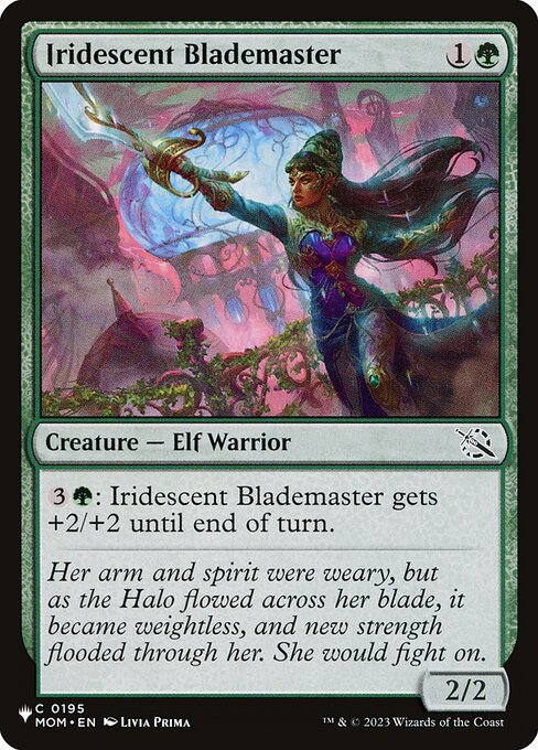 Iridescent Blademaster MOM-195