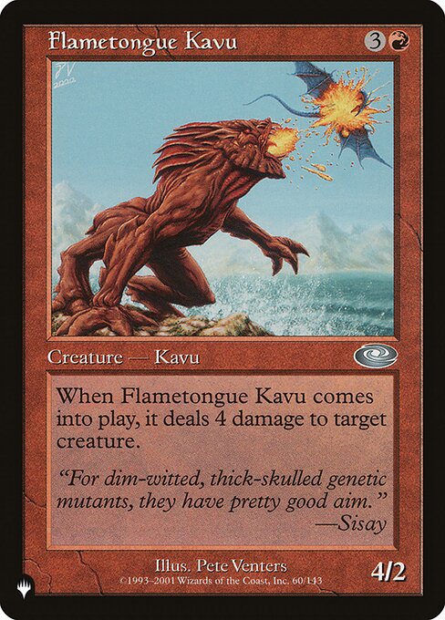 Flametongue Kavu PLS-60