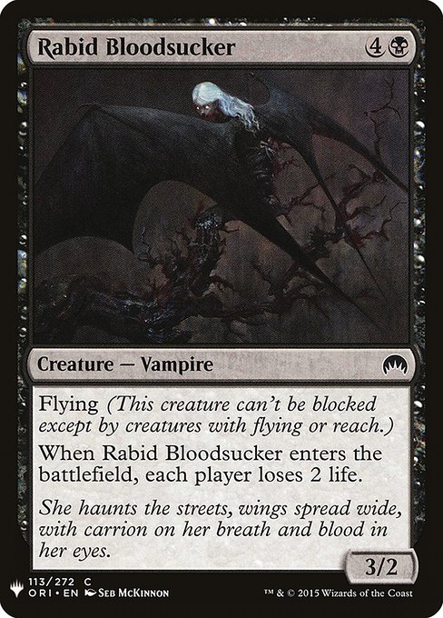 Rabid Bloodsucker ORI-113