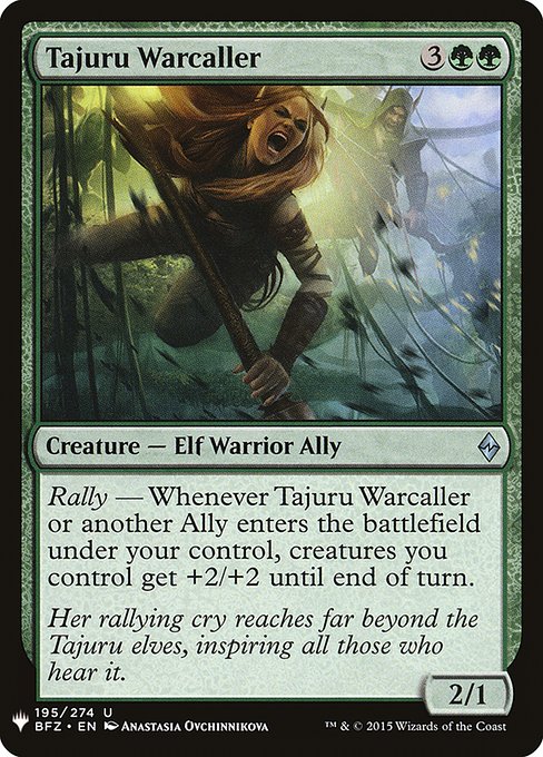 Tajuru Warcaller BFZ-195