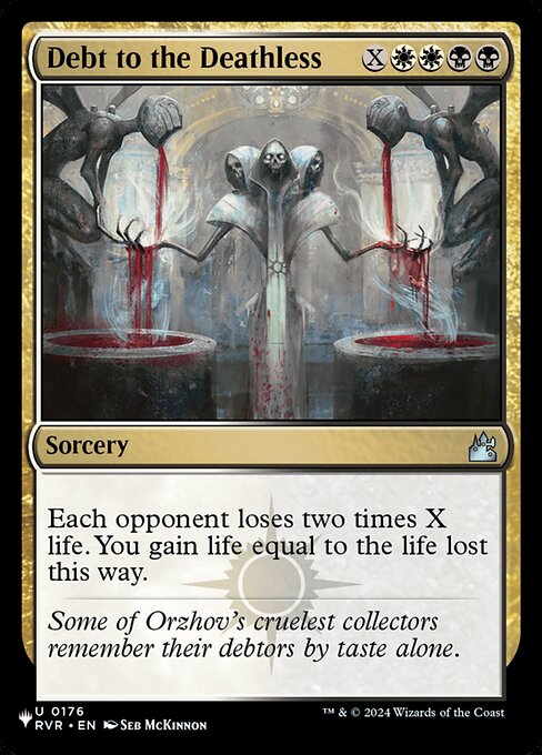 Debt to the Deathless RVR-176