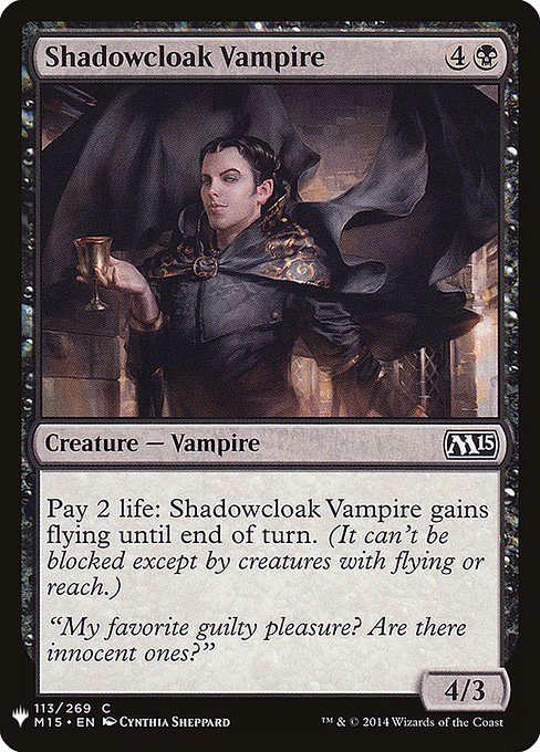 Shadowcloak Vampire M15-113