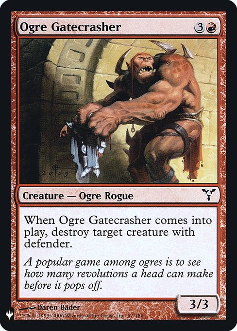 Ogre Gatecrasher DIS-67