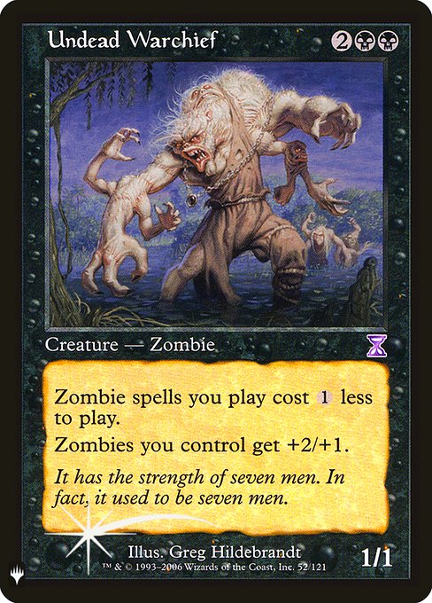 Undead Warchief TSB-52