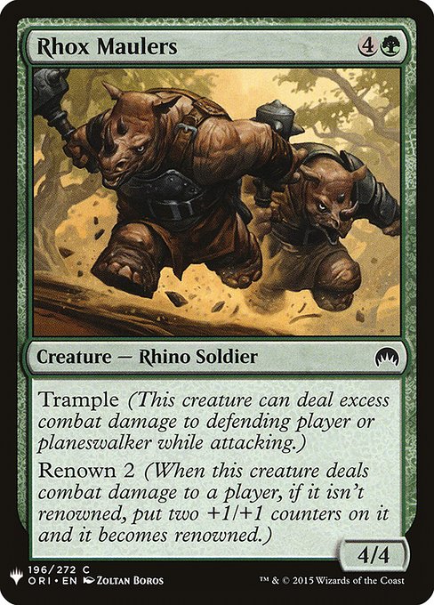 Rhox Maulers ORI-196