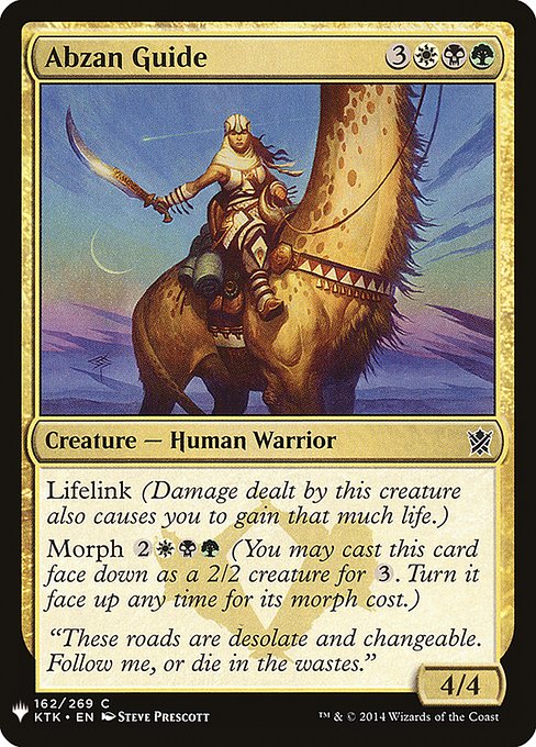 Abzan Guide KTK-162