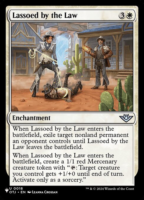 Lassoed by the Law OTJ-18